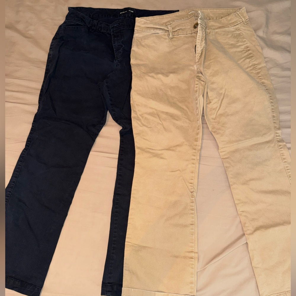 Old Navy Women's Boot Cut Pants - Navy and Khaki